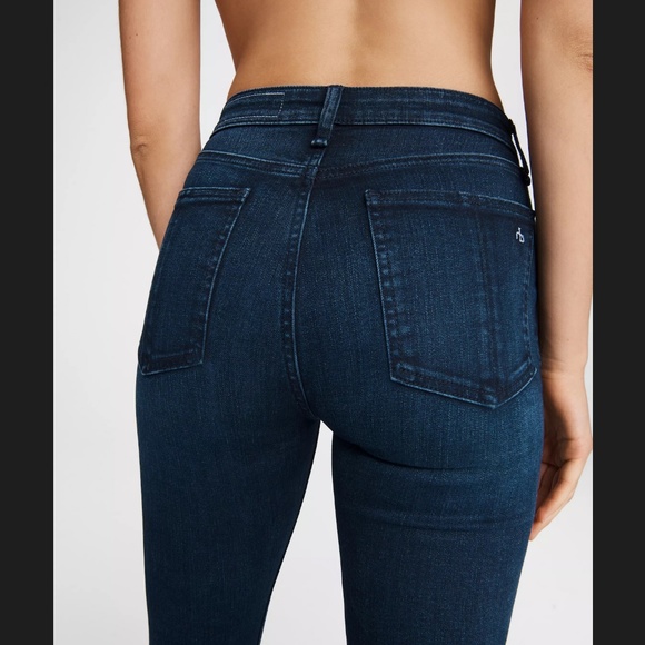 rag & bone Nina High Rise Skinny Jeans in Bayview Wash Women’s Size 27 US Size 4 - Picture 12 of 16